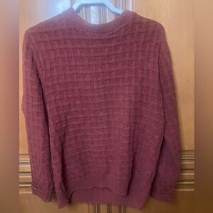 Burgundy Oscar De La Renta Sweater- Medium